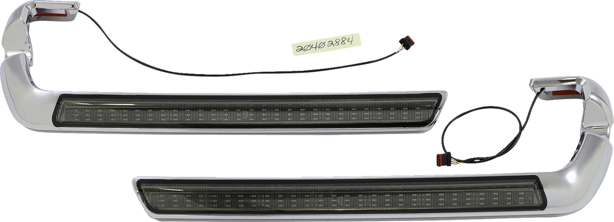 Marker Light - Saddlebag - Smoke - Chrome 2014 - 2024