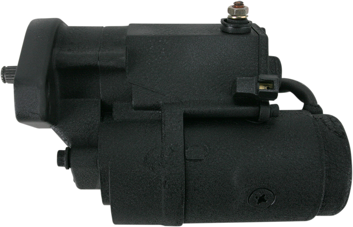Starter Motor - Harley Davidson - Black Wrinkle 1994 - 2006