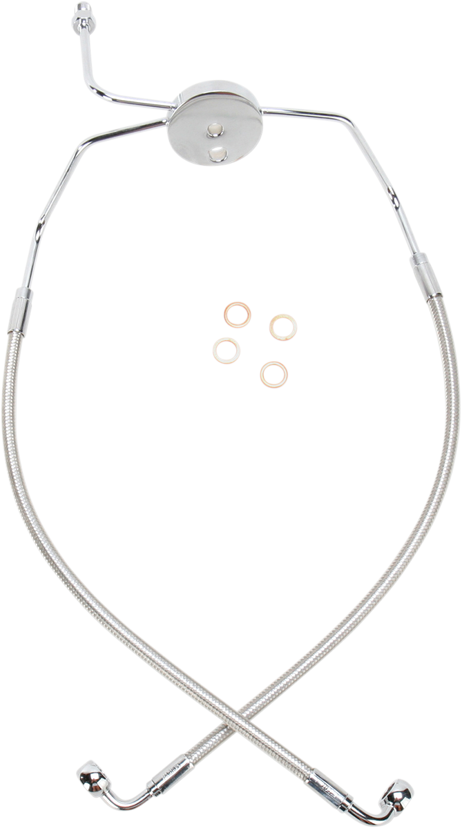 Brake Line - Polished 2008 - 2013