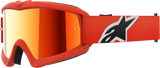 Youth Vision Goggle - Corp - Orange - Red Mirror Lens