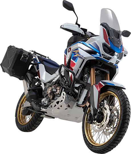 TRAX ADV Aluminum Case System - Black - Honda Africa Twin \'19-\'24 2019 - 2024