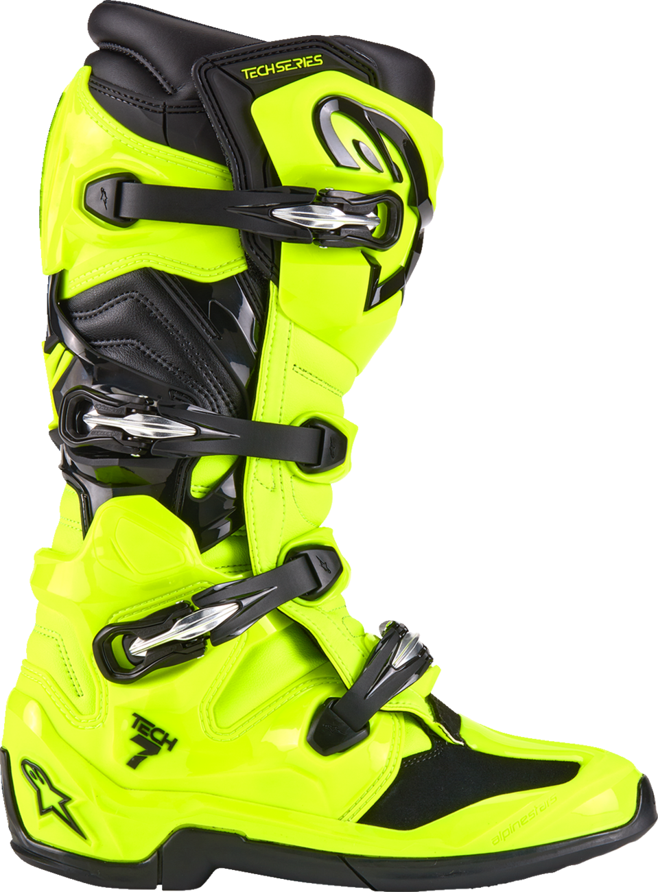 Tech 7 Boots - Fluorescent Yellow/Black - US 14 / EU 49.5