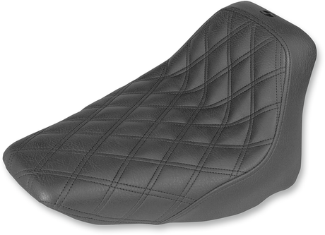 Renegade Solo Seat - Lattice Stitched - Black - FLST \'06-\'17 2006 - 2017
