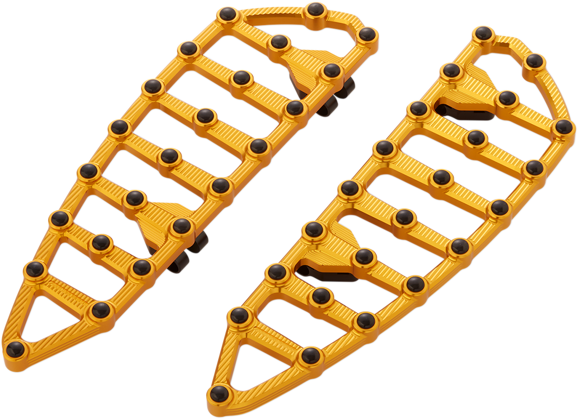 MX Driver Floorboards - Gold 1999 - 2022