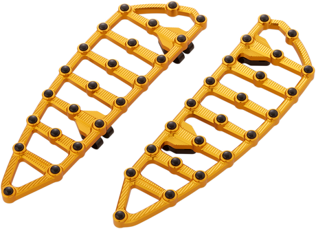MX Driver Floorboards - Gold 1999 - 2022