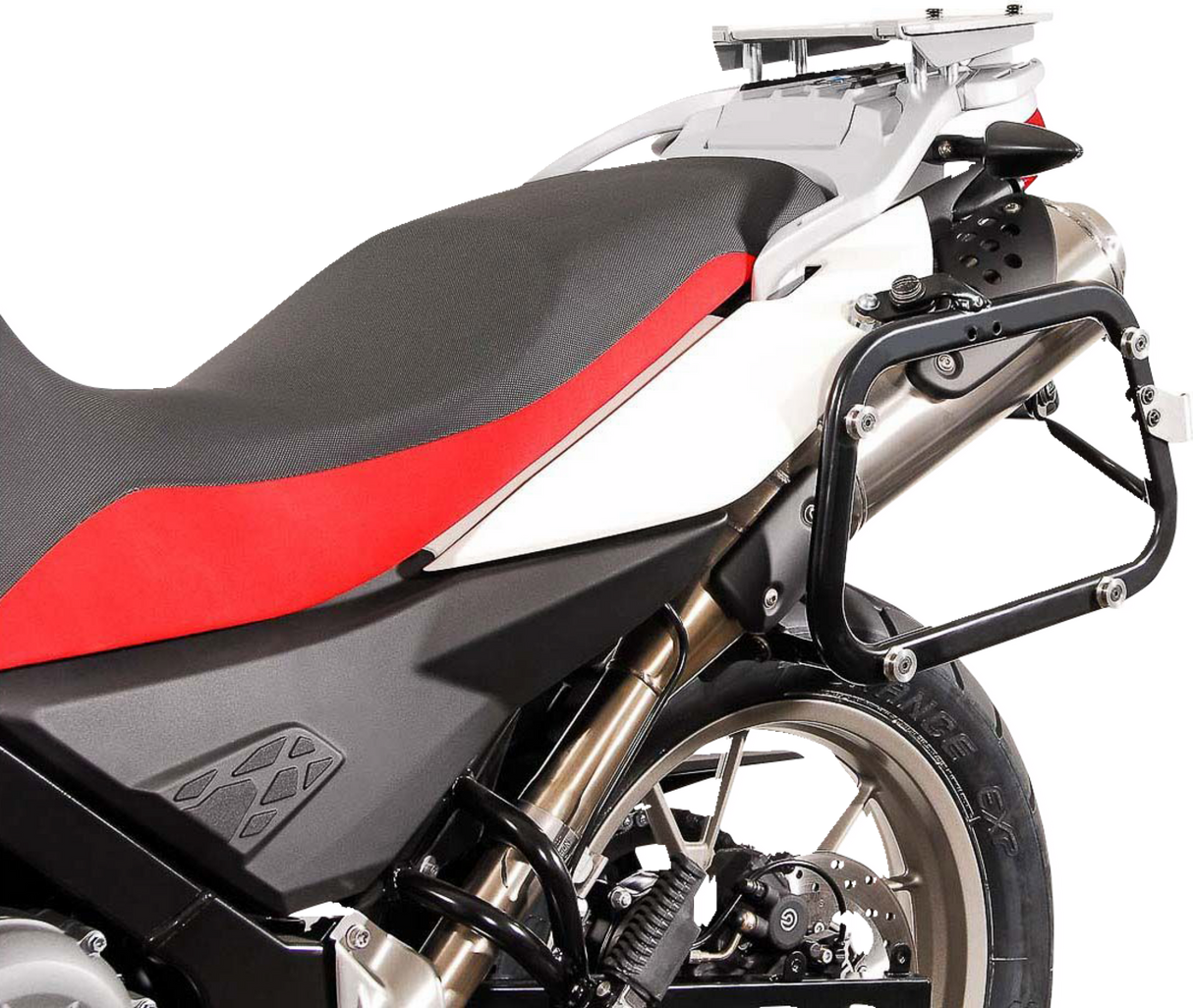 TRAX ADV Aluminum Case System - Black - BMW F 650 GS/G 650 GS \'99-\'15 1999 - 2015