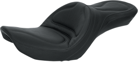 Seat - Explorer™ - Without Backrest - Stitched - Black - FXDWG 1996 - 2003