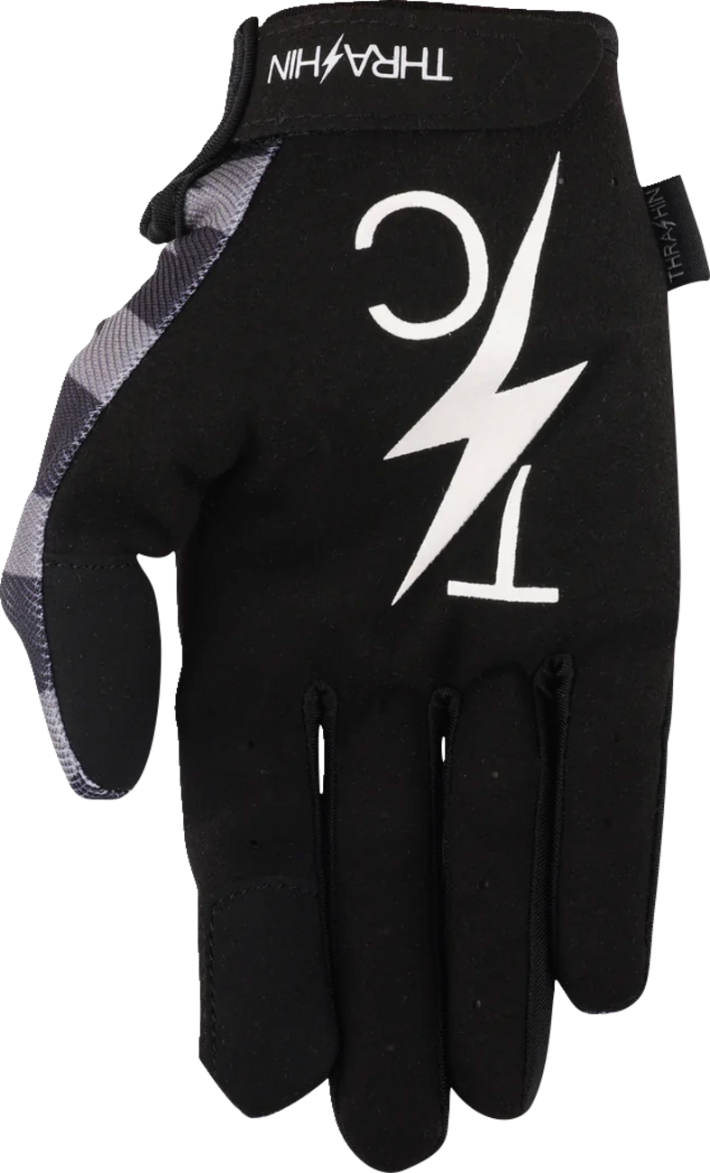 Stars & Bolts Stealth Gloves - Black/Gray - Small