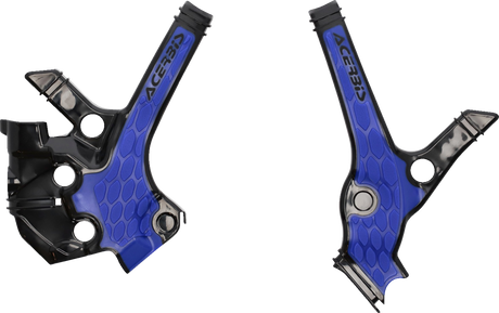 X-Grip Frame Guards - Black/Blue - YZ 85 2022 - 2023