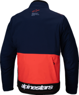 Lite-Dura Softshell Jacket - Navy/Orange/White - Small