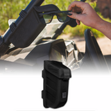UTV Universal Secure-Mount Sunglasses Holder - Black