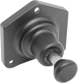 Solenoid End Cover - Starter Buttons - Black