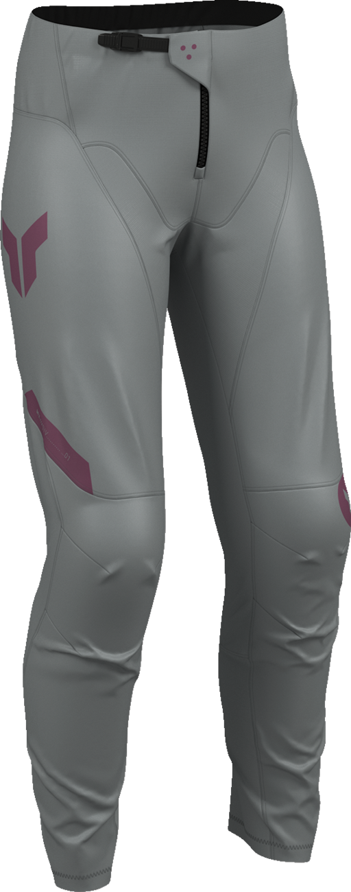 Women\'s RIDEMODE Menace Pants - Purple/Gray - US 3/4