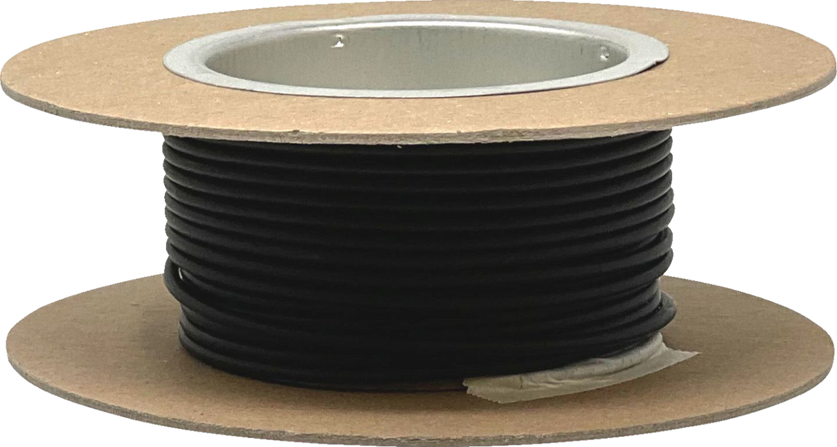 25\' GXL Wire Spool - 14 Gauge - Black