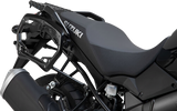 TRAX ADV Aluminum Case System - Silver - Suzuki V-Strom 1000 \'14-\'19 2014 - 2019