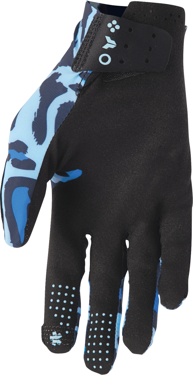 SPORTMODE Cheetah Gloves - Midnight/Blue - XS