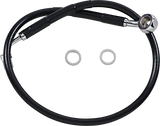 Brake Line - +2\" - Black - \'18-\'22 Softail 2018 - 2023