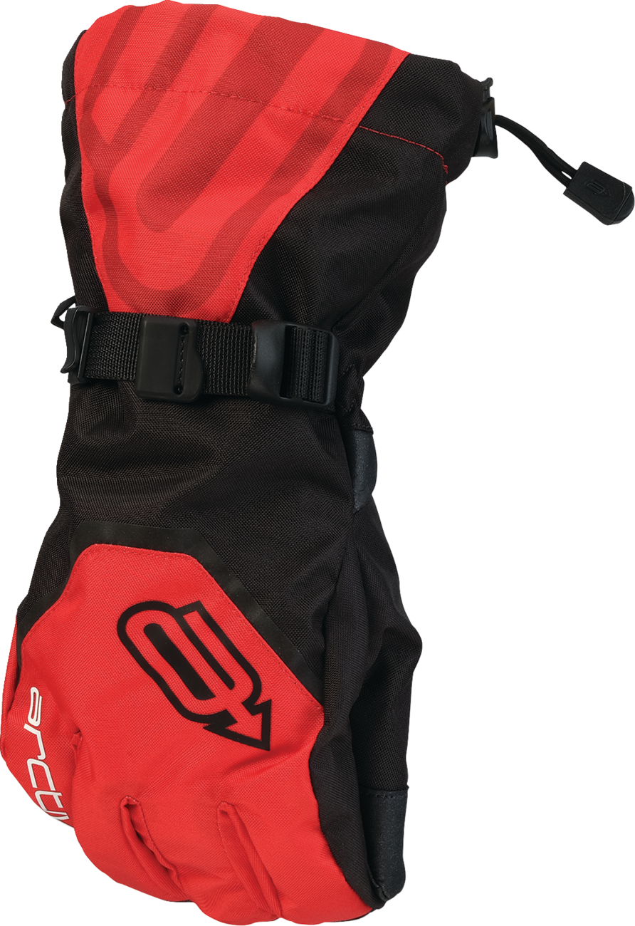 Pivot 8 Gloves - Red/Black - 2XL