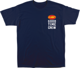 Good Time Crew T-Shirt - Navy - Small