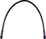 Universal XR Brake Line - 17\" - Black w/ Black Fittings