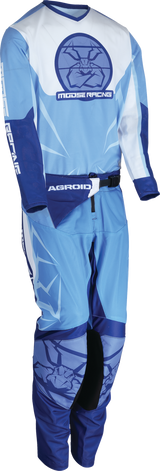 Youth Agroid Mesh Pants - Blue/White - 24
