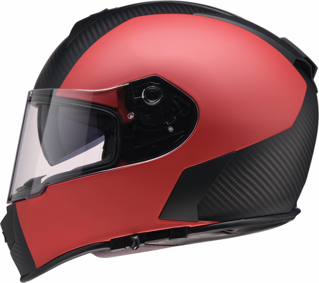 Warrant Helmet - Carbon - Red - XS