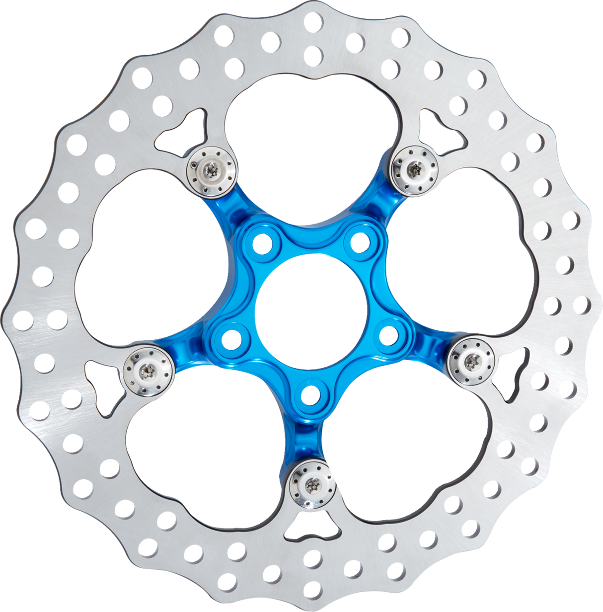 Spider Rotor - 12-19/32\" - Blue - Front
