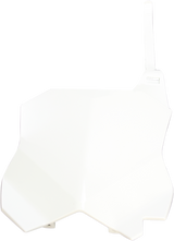 Front Number Plate - White 2016 - 2023