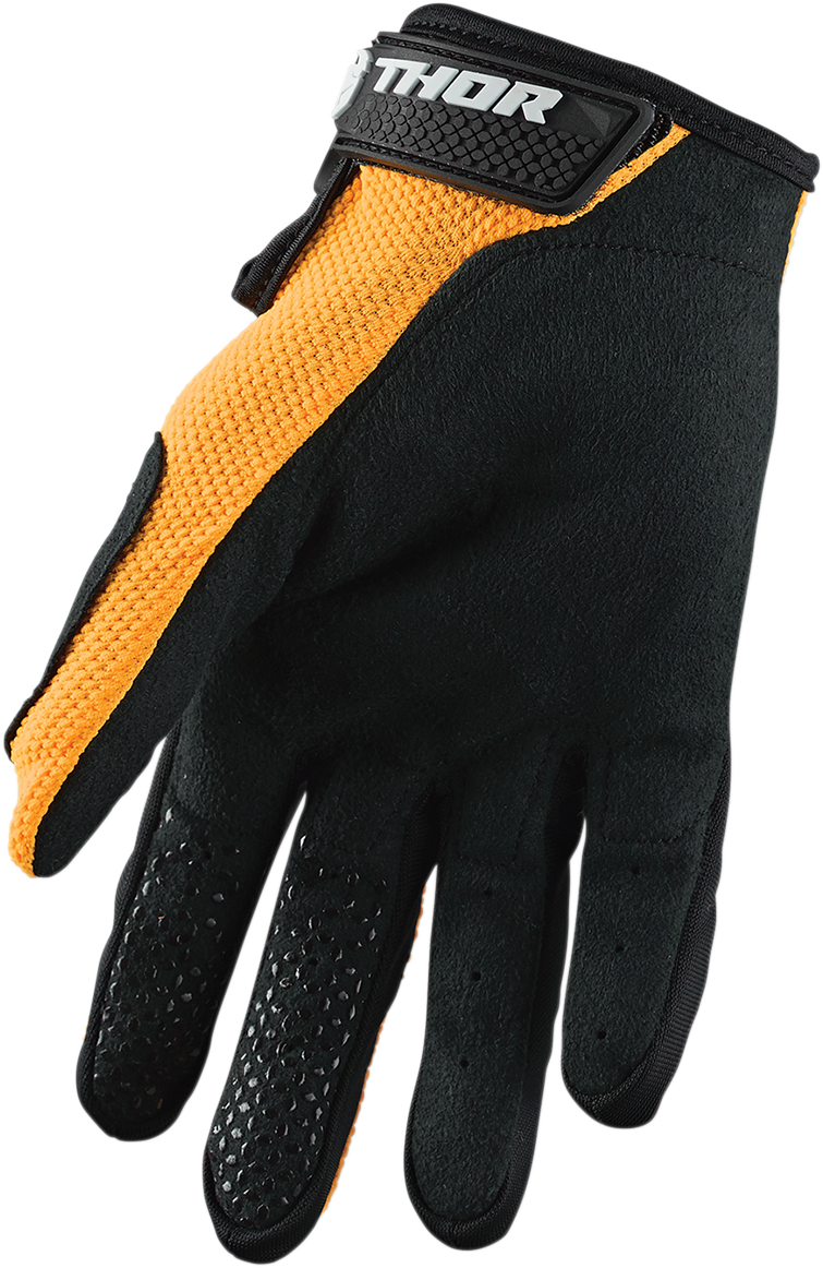 Youth Sector Gloves - Orange/Black - Large
