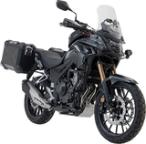 TRAX ADV Aluminum Case System - Black - Honda CB/CBR/NX 500 \'13-\'24 2013 - 2024
