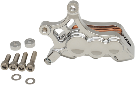 6-Piston Caliper - Front Right - Chrome - 14\" 2006 - 2022