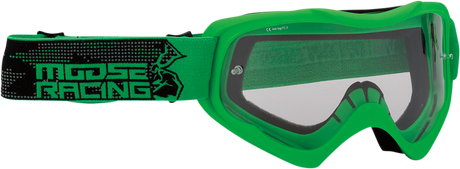 Qualifier Goggle - Agroid - Green - Clear Lens