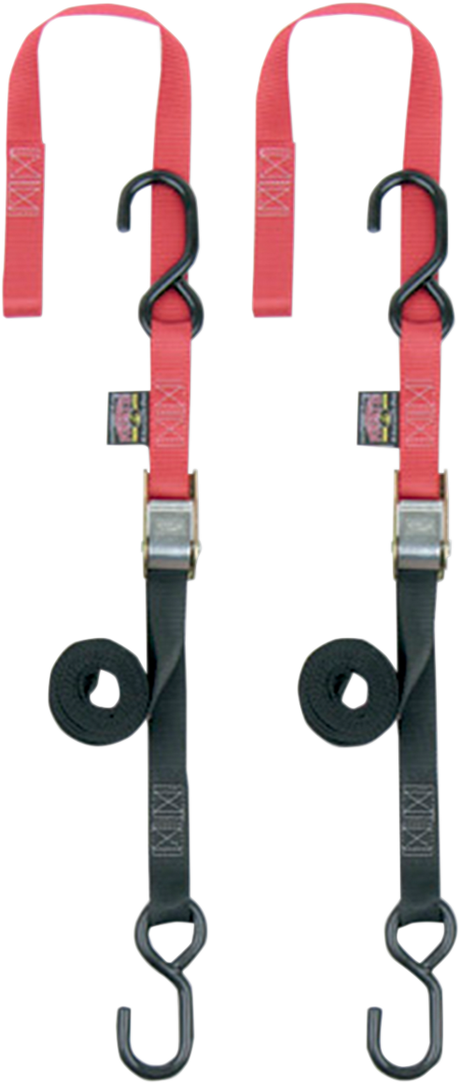 Soft-Tye Tie-Downs - 1\" x 5-1/2\' - Red