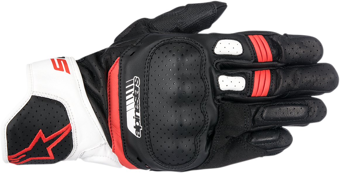 SP-5 Gloves - Black/White/Red - XL