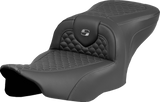 Roadsofa™ Seat - Dragon Scale Stitch - Dark Gray Stitch - w/o Backrest - FLTR/FLHX \'23-\'24 2023 - 2024