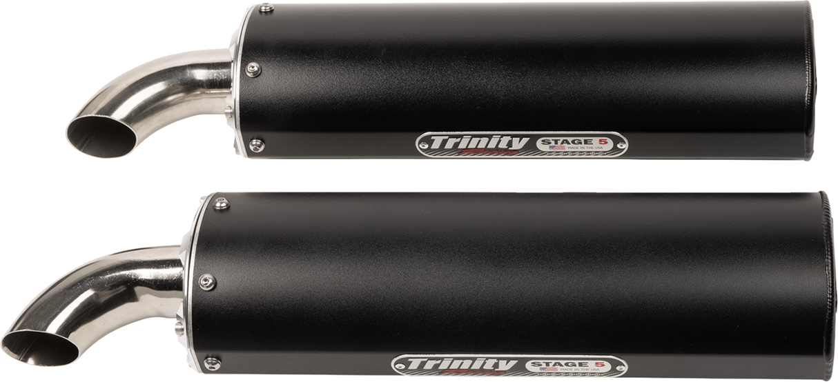 Full Dual Exhaust System - Black - RZR XP 1000 2024 - 2025
