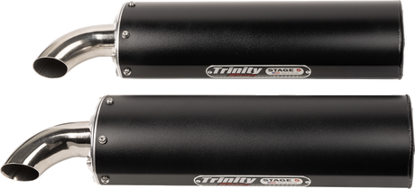 Full Dual Exhaust System - Black - RZR XP 1000 2024 - 2025