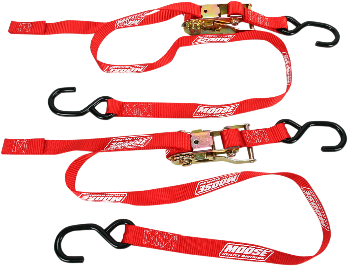 Ratchet Tie-Down - 1\" - Red