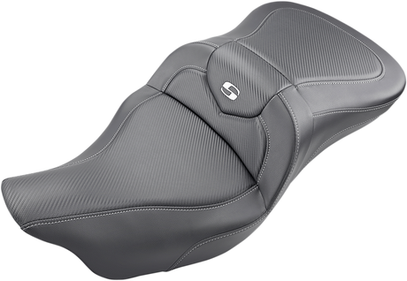 Roadsofa™ Seat - Carbon Fiber - without Backrest - Black - \'09-\'23 FLHTCUTG 2009 - 2023