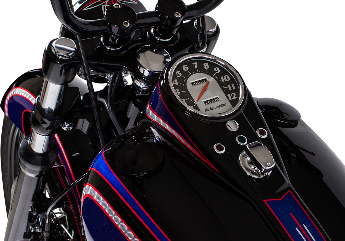 Fat Bob-Style Gas Tank - 3.5 Gallon - Harley-Davidson 1948 - 1984