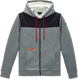 Alliance Sherpa Hybrid Jacket - Charcoal Heather - Medium