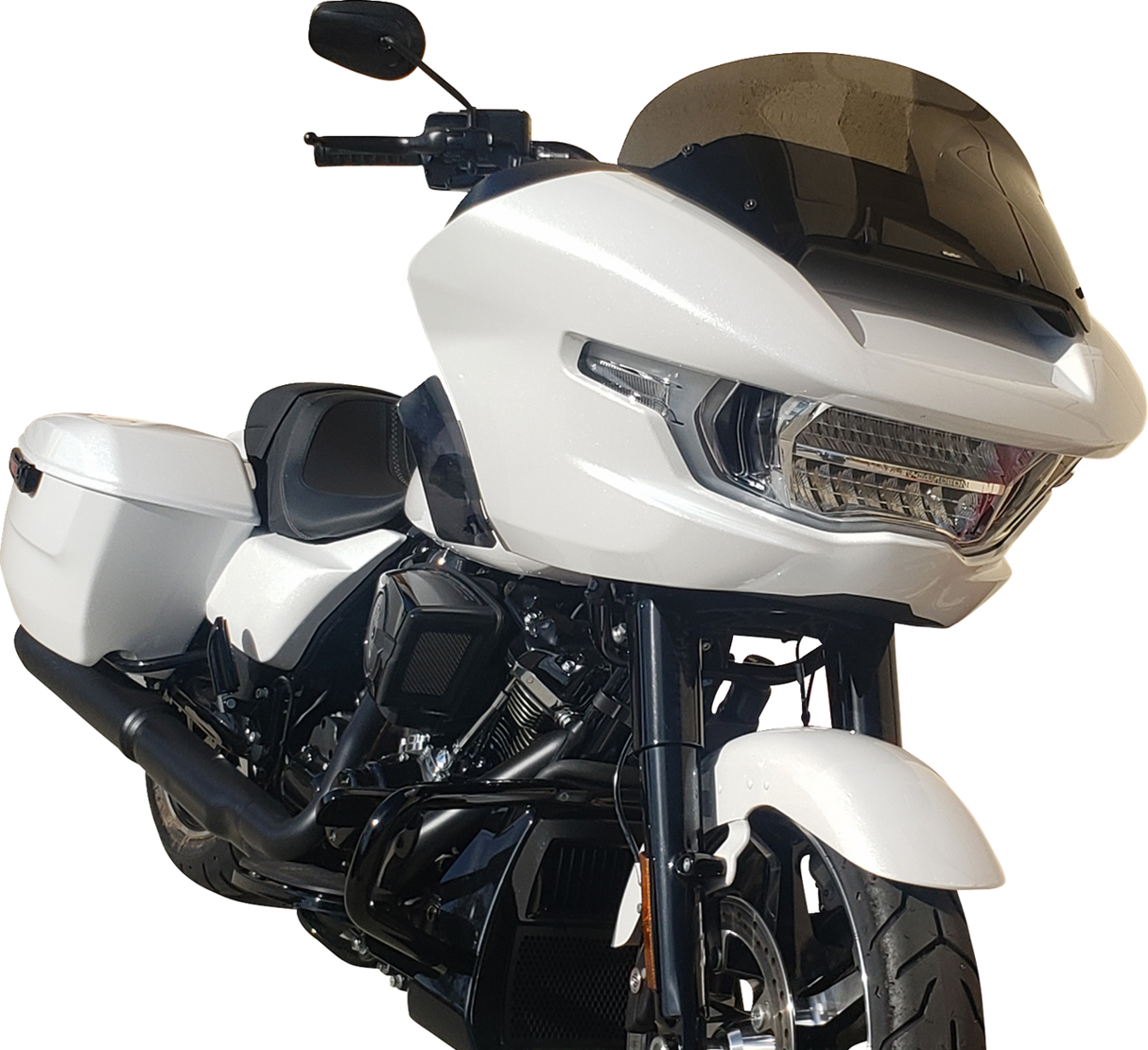 Windshield - 11-1/2\" - Dark Smoke - FLTRX/SE/STSE 2023 - 2024