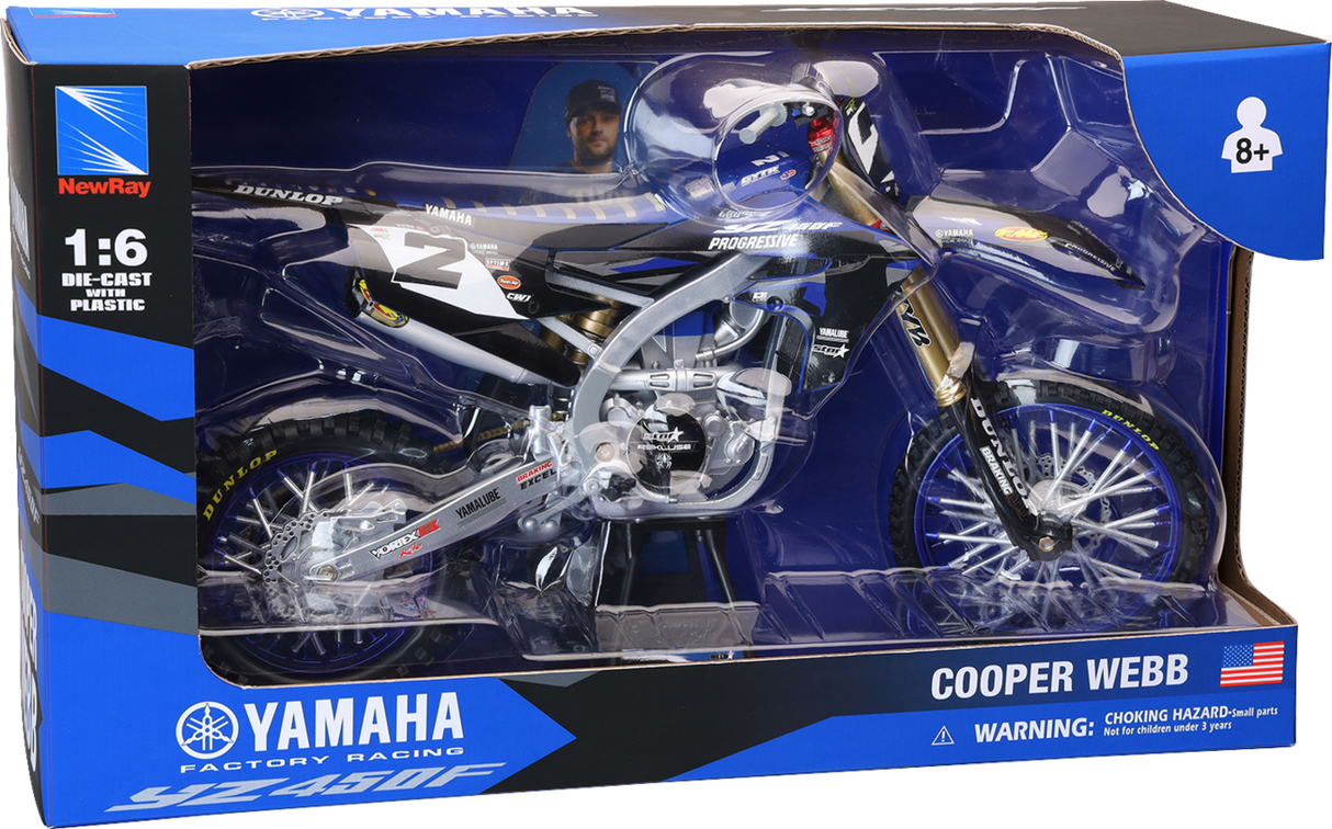 Yamaha YZ450F Dirt Bike - 1:6 Scale - Cooper Web #2