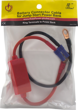 Connector Cable - Battery Jump Start - 12\"