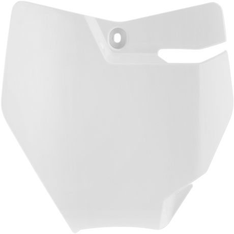 Front Number Plate - \'20 White 2016 - 2023