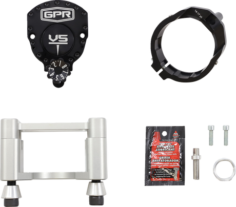 V5-D Steering Damper - Black - YZ 2014 - 2018