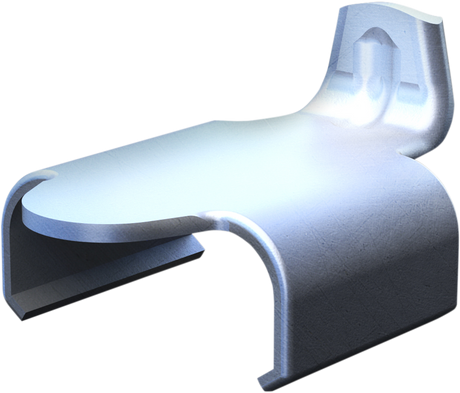 Guide Track Clips - 0.438\" Clip Length - 10 Pack