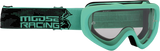 Youth Qualifier Goggle - Agroid - Mint - Clear Lens