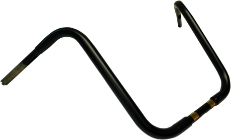 1-1/4\" Buffalo Touring Handlebar - 16\" - TBW - Flat Black 2008 - 2022