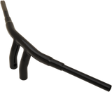 1-1/2\" \"Big\" Buffalo Bar - 5\" - Gloss Black